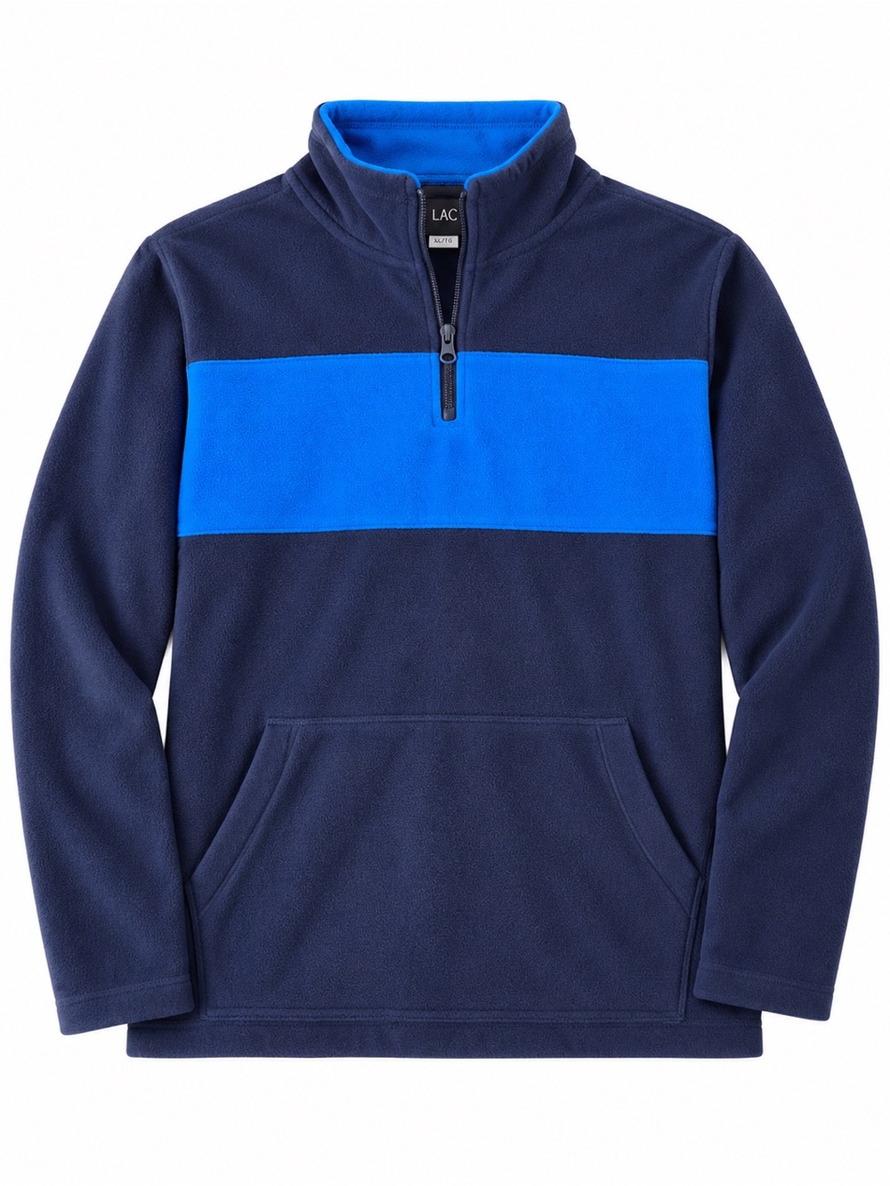 The Children’s Place Boys XL 14 Colorblock Fleece Half Zip Pullover NWT